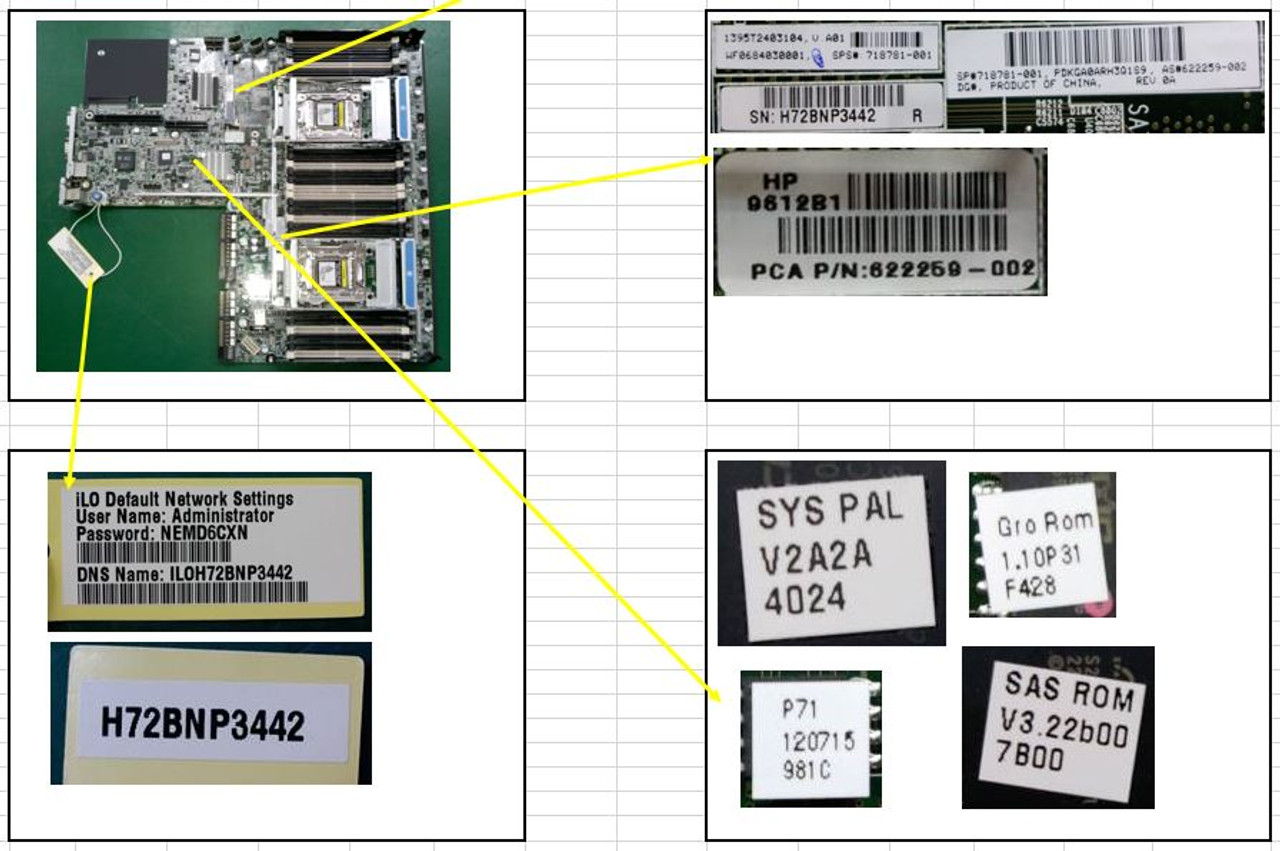 SPS-BD SYS IO W SUBPAN HW - 718781-001