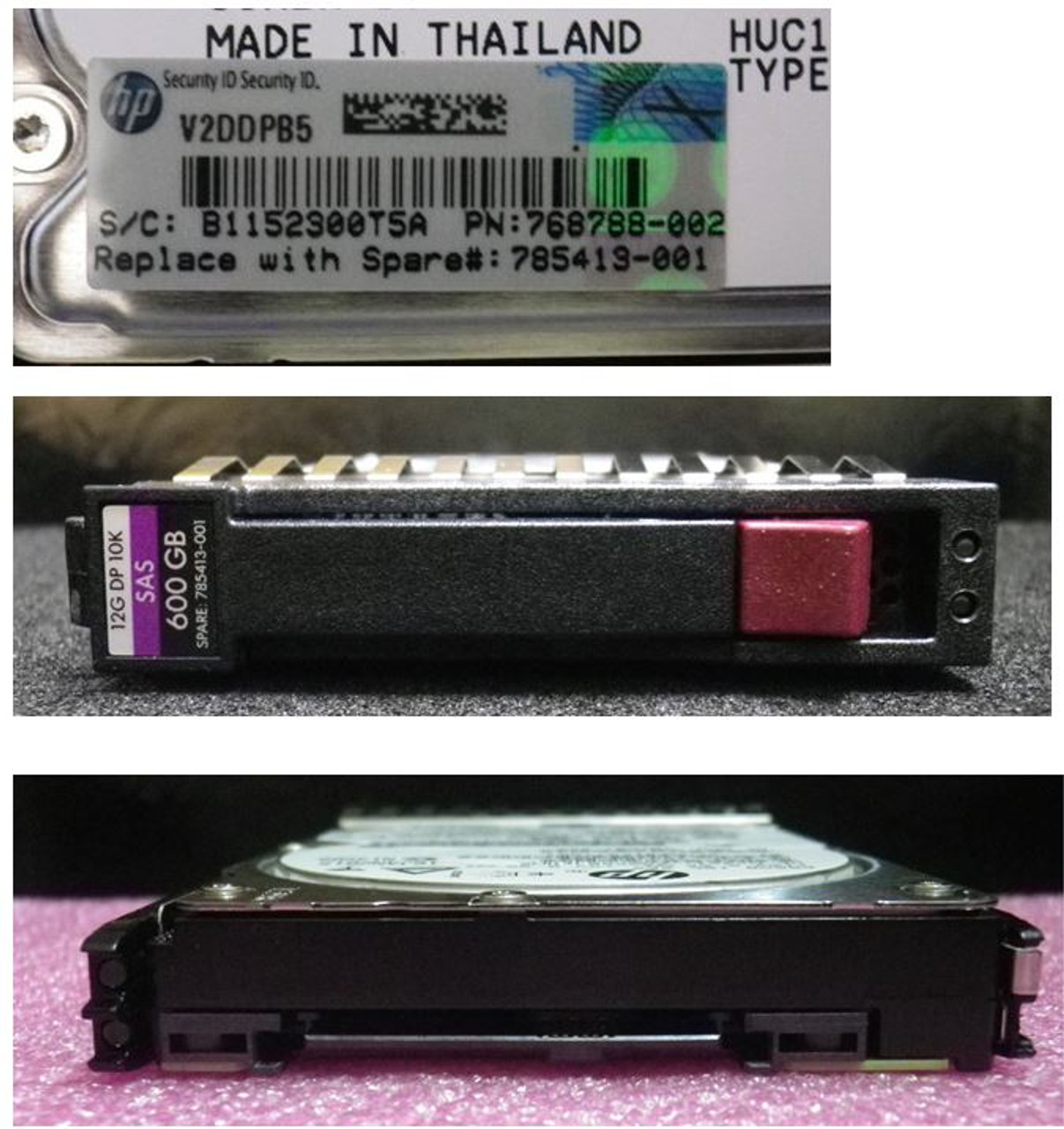 SPS-DRV HD 600GB 12G 10K 2.5 SAS ENT - 785413-001