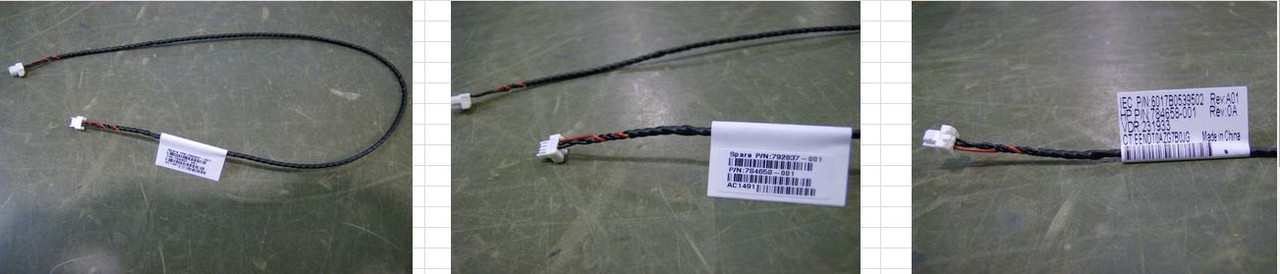 SPS-Cable: Power (400mm 3-pin) - 792837-001