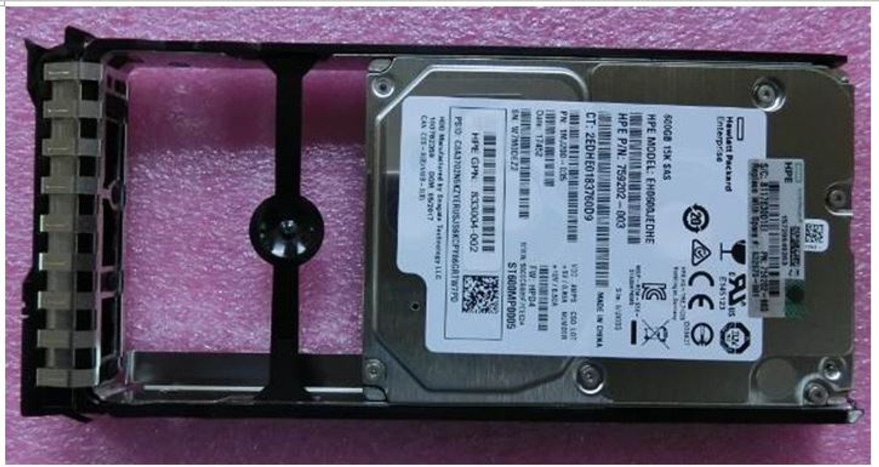 SPS-DRV HDD 600GB 12G 15K SFF SAS - 832975-001