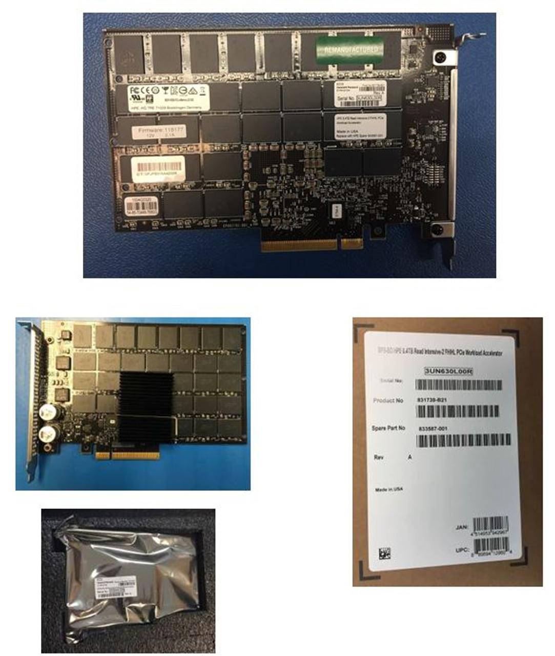 SPS-ACCELERATOR:6.4TB PCIe Wkld RIx35) - 833587-001