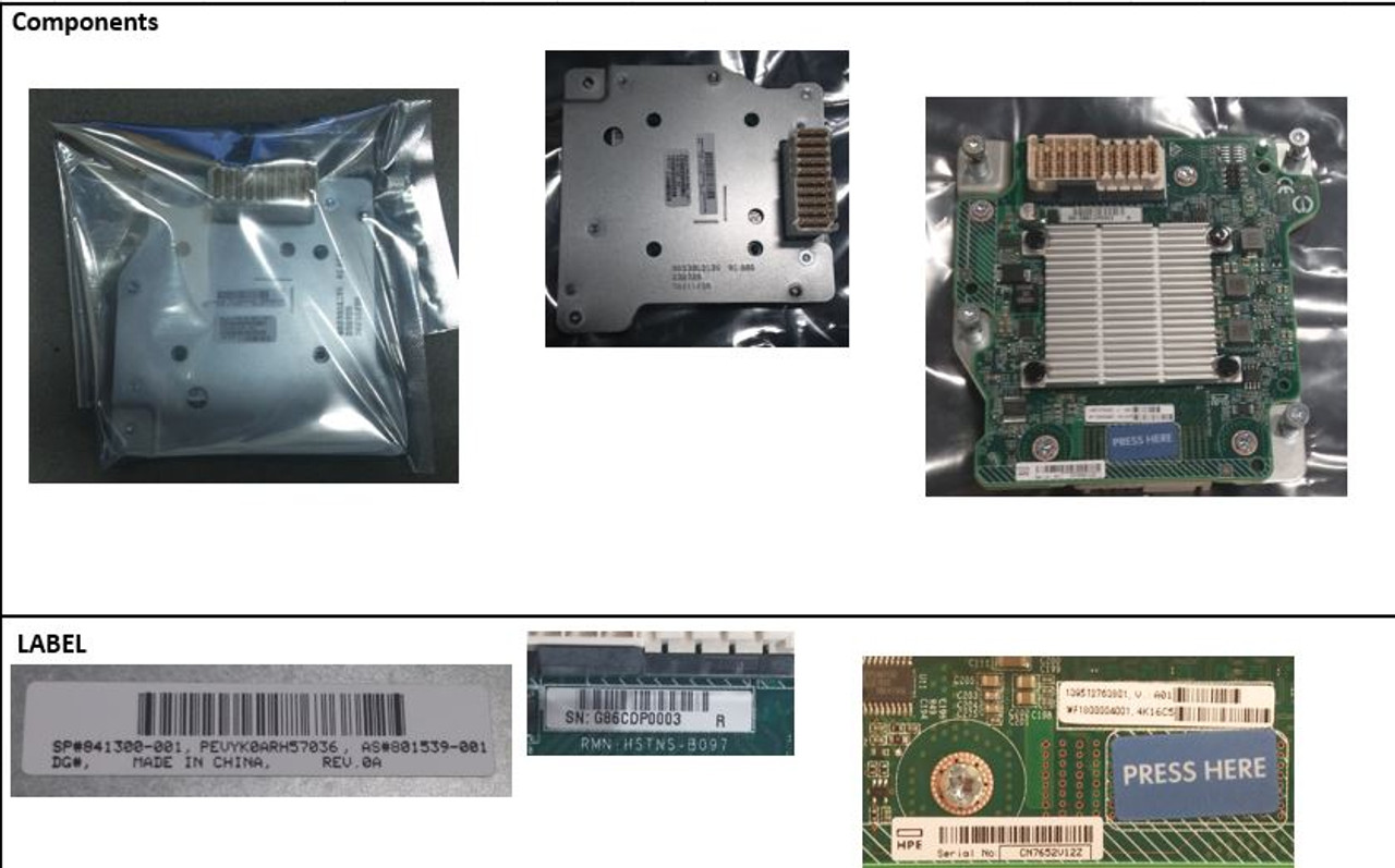 SPS-Mezzanine PCIe Pass-Thru PCA - 841300-001