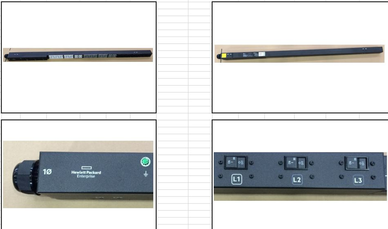 SPS-PDU 9.2kVA 208V 36out WW Bsc Mid - 868604-001