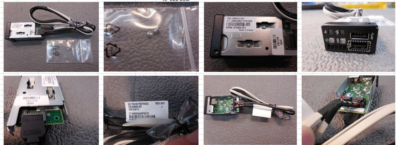 USB (SFF) POWER/UID MODULE - 875565-001