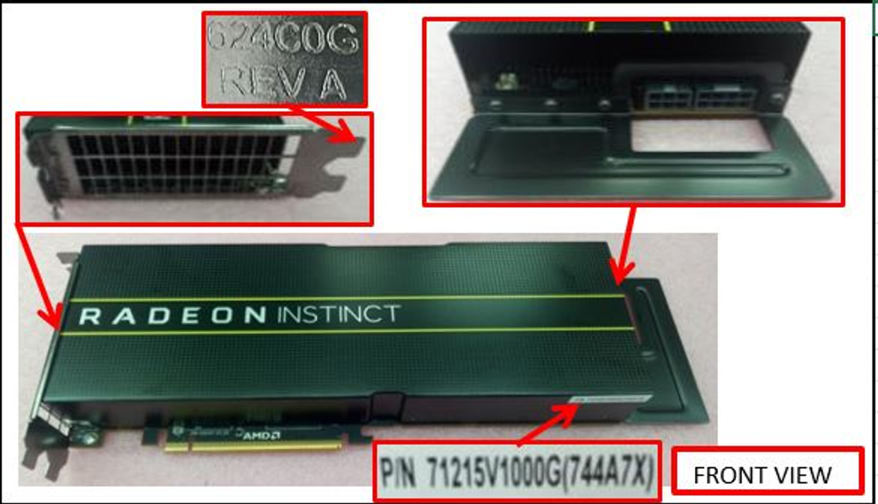 SPS-PCA;AMD Radeon Instinct MI25 Acc Kit - 876912-001