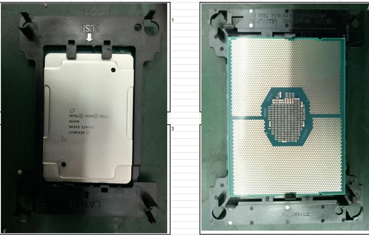 SPS-CPU 6134MSKL Xeon-G 8c 130W - 878083-001