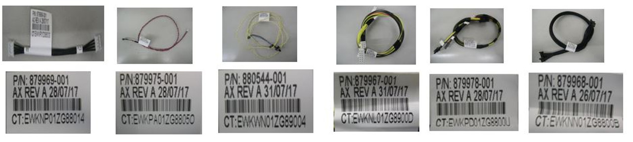 SPS-Cable Kit; Chassis - 882432-001