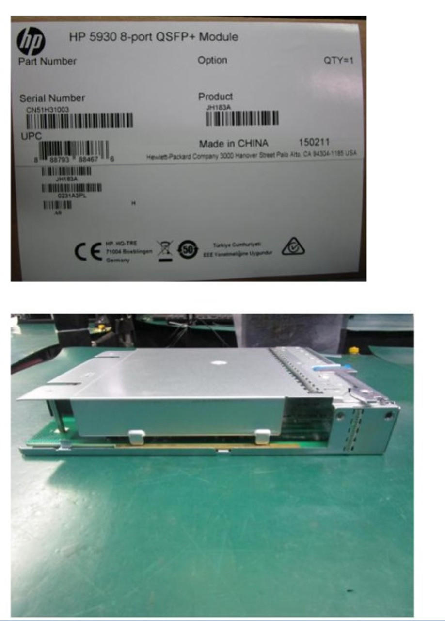 SU 5930 8-port QSFP+ Module - JH183-61001