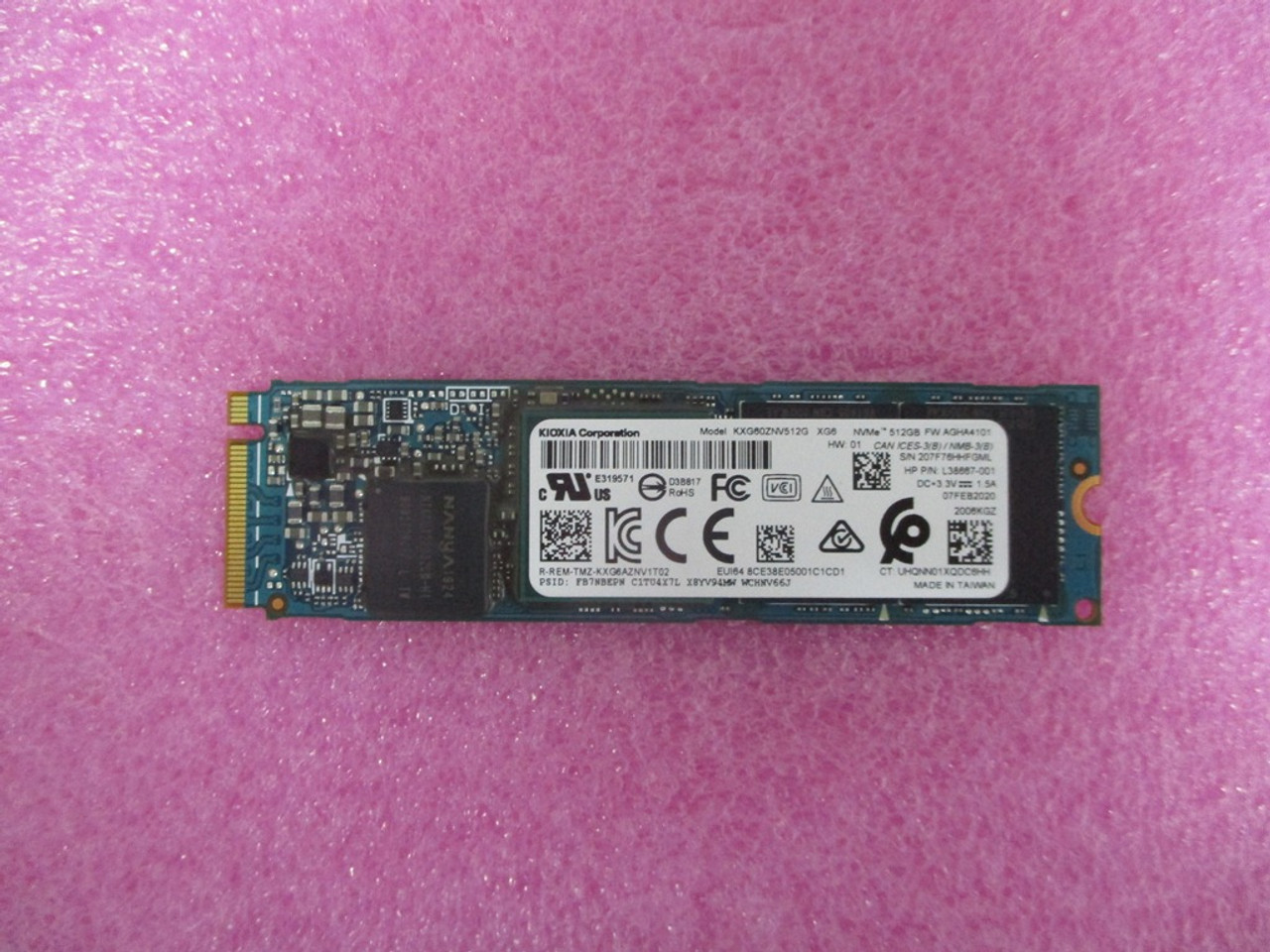SSD 512GB M2 2280 PCIe 3x4 TLC SS - L85360-001