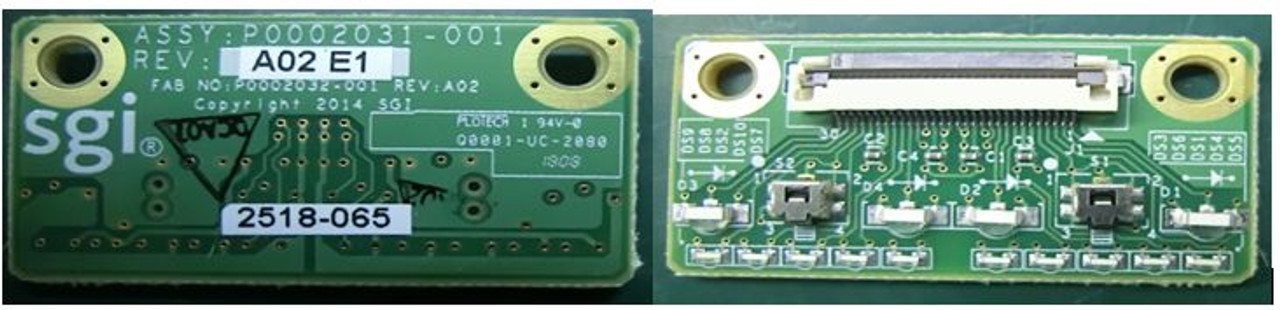 PCA CB4 LED FRONT PANEL - P0002031-001