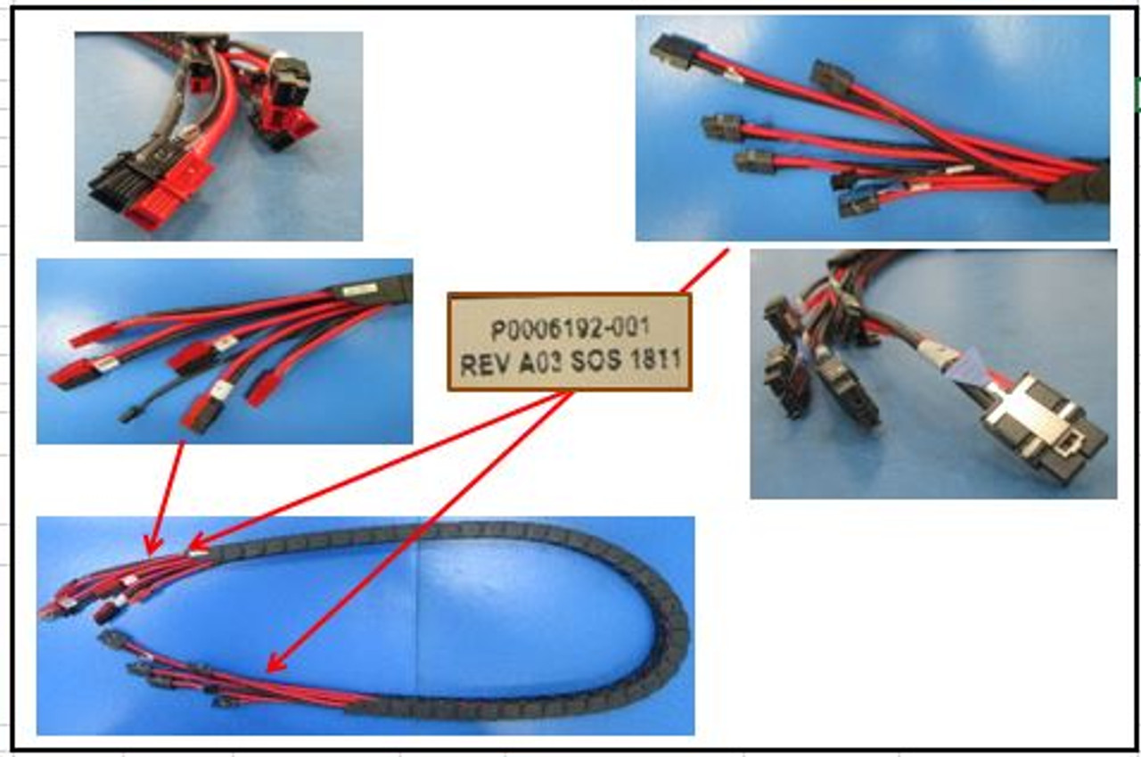 SPS-CABLE ASSY POWER CABLES AND CHAIN - P04795-001