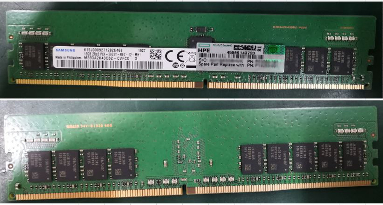 SPS-DIMM;16GB PC4-2933Y-R;1Gx8 - P19253-001