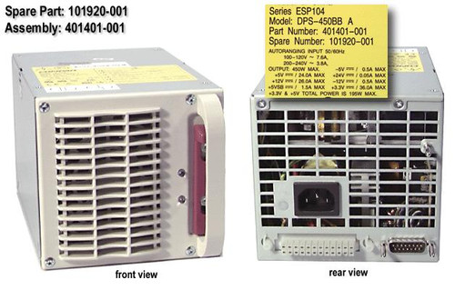 SPS-POWER SUPPLY;450W;OPAL - 101920-001