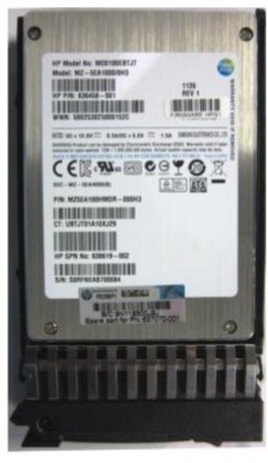 SPS-DRV SSD 100GB 2.5 3G SATA MLC - 637070-001