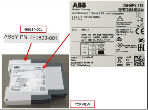 SPS-Relay 1SVR630884R3300 - 660803-001