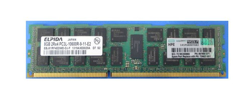 SPS-DIMM 8GB PC3L-10600R 512Mx4 RoHS - 739927-001