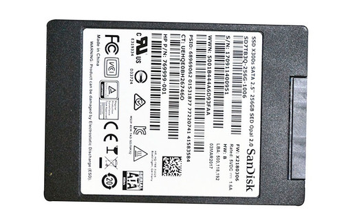 SSD 256GB OPAL2 SED SATA6GBs - 746141-001
