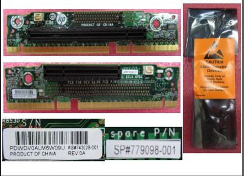 SPS-PCA DL160 Gen9 CPU1 x16/x8 riser - 779098-001