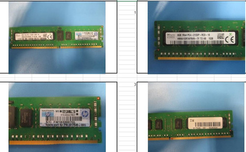 SPS-Memory: 8GB (1R x4 DDR4-2133) - 850084-001