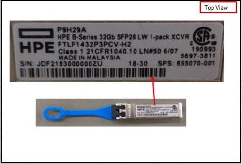 SPS-B-series 32Gb SFP+ LW 1-pack XCVR - 855070-001