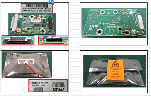 SPS-PCA Frt Serial/USB/Video XL260a G9 - 868121-001