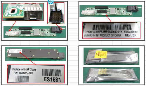 SPS-PCA PCIe + 10GbE I/O XL260a G9 - 868122-001