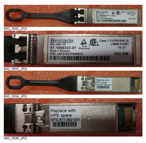 SPS-BRCD 32Gb SFP+ SW 1-pack XCVR - 871362-001