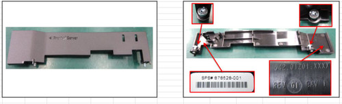 SPS-Guards; DIMM; Left + Right kit - 878628-001