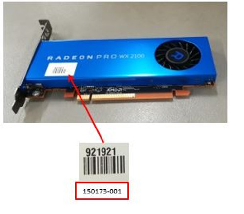 SPS-PCA; WX2100 GPU Module - 878794-001