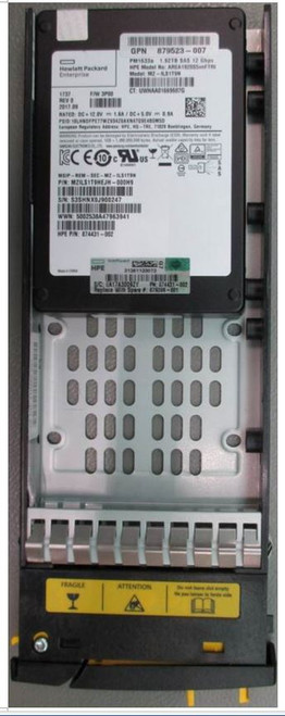 SPS-DRV 1.92TB SSD SFF SS7000 FIPS SM - 879396-001