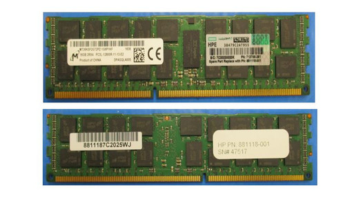 HPE 16GB PC3L-12800R DIMM MEMORY - 881118-001