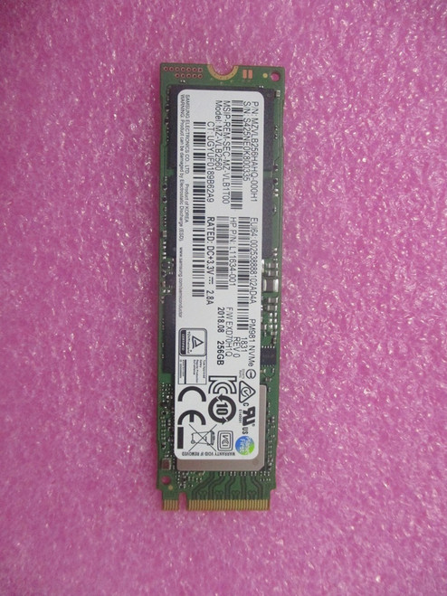 SPS-SSD 256GB PCIe NVMe TLC - L85340-001