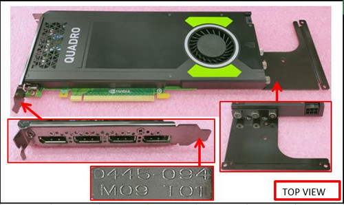 NVIDIA QUADRO M4000 PCIE; X 16 GPU - P0003776-001