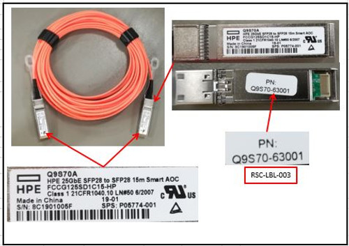 SPS-25GbE SFP28 to SFP28 15m Smart AOC - P05774-001