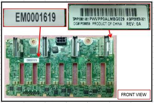 SPS-PCA; 8SFF NVMe Backplane - P10801-001