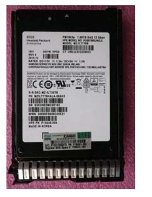 SPS-DRV SSD 7.68TB SAS SFF RI SC - P20836-001