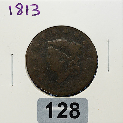 1837 Coronet Head Large Cent — Fair (FR)