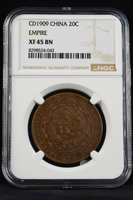 CD1909 CHINA 20C EMPIRE XF 45 BN
