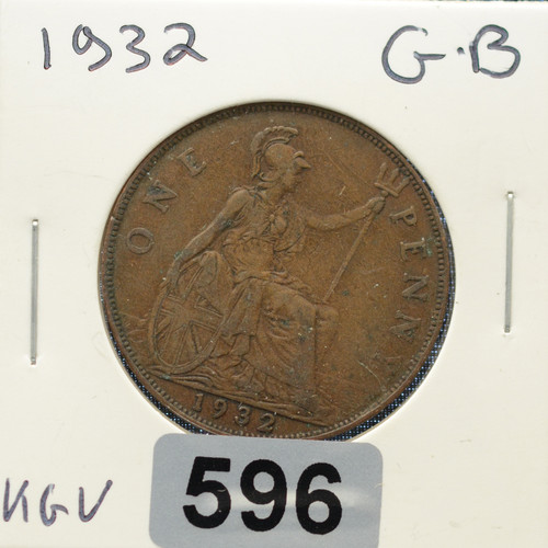 United Kingdom 1 Penny 1932 – F