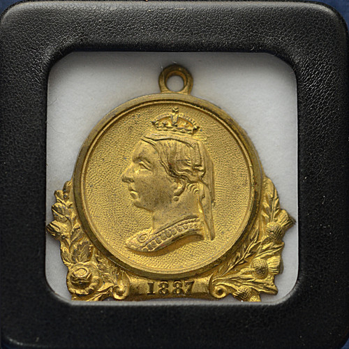Great Britain – 1887 Jubilee Medal – Rye, Sussex – J.C. Vidler Esq.