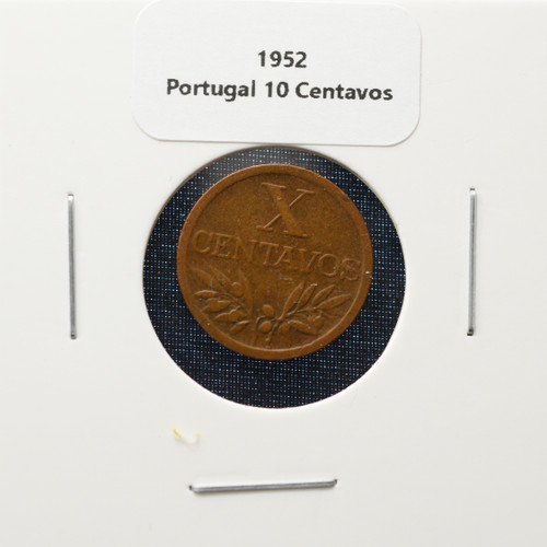 1952 Portugal 10 Centavos
