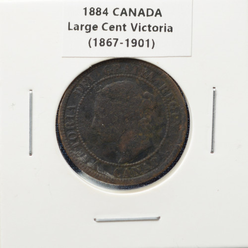 Canada – 1884 Large Cent – Queen Victoria (1867–1901)
