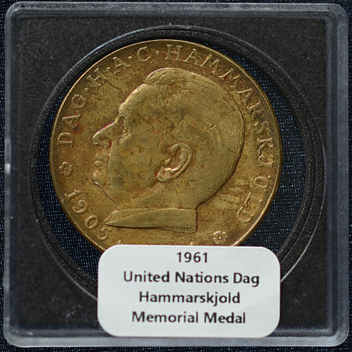 1961 United Nations Dag Hammarskjöld Memorial Medal