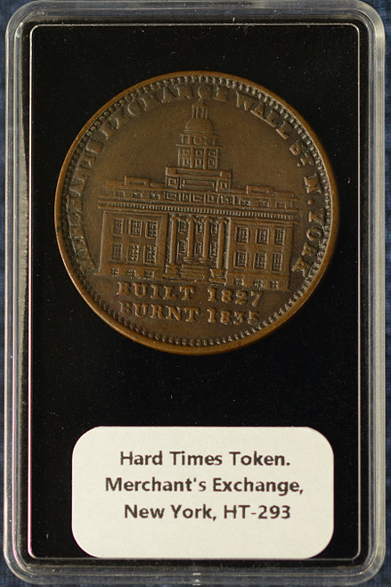 Hard Times Token – Merchant’s Exchange, New York – HT-293