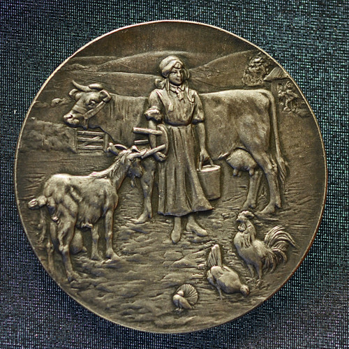 1931 British Dairy Farmers Association Silver Award Medal – Clotted Cream