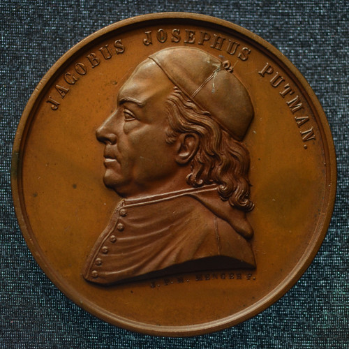 Dutch Bronze Medal Honoring Jacobus Josephus Putman (1812–1883) – J.P.M. Menger