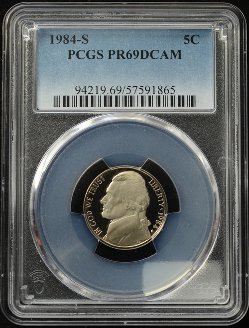 1984-S Jefferson Nickel – PCGS PR69DCAM – Proof