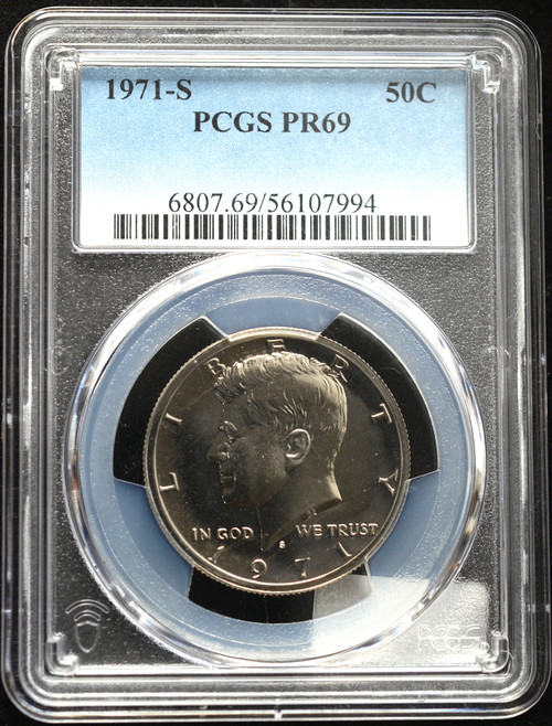 1971-S Kennedy Half Dollar – PCGS PR69 Proof