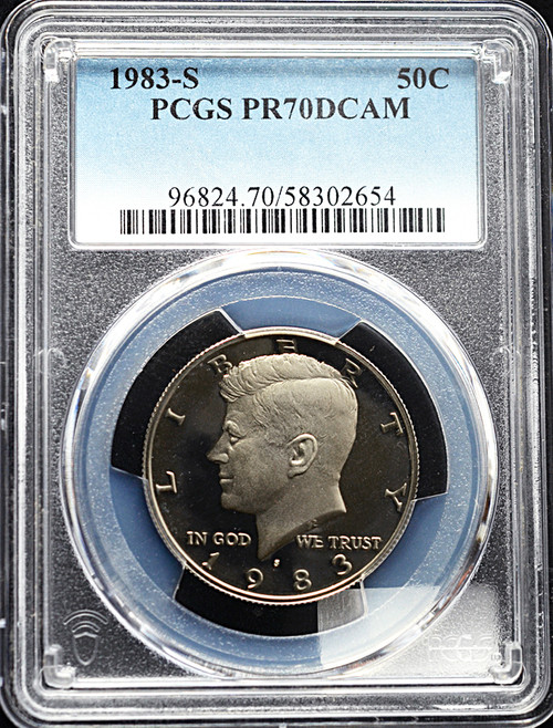 1983-S Kennedy Half Dollar – PCGS PR70DCAM Proof
