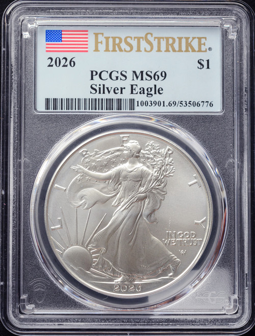 2026 PCGS MS69 Silver Eagle First Strike